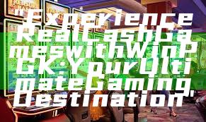 "Experience Real Cash Games with WinPGK: Your Ultimate Gaming Destination"
